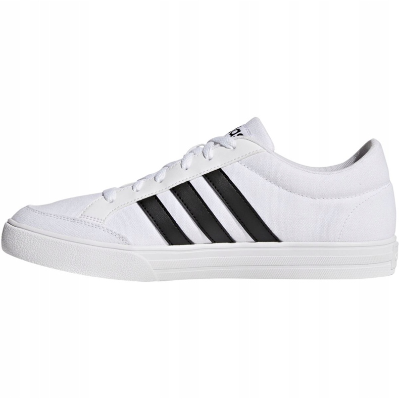Chaussures Adidas Vs Set M AW3889 blanche le noir 2