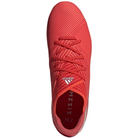 Chaussures de foot Adidas Nemeziz 19.2 Fg M F34385 rouge rouge 1