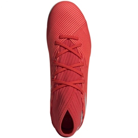 Chaussures d'intérieur adidas Nemeziz 19.3 In M F34412 rouge rouge 1