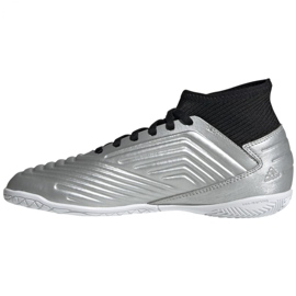 Chaussures d'intérieur adidas Predator 19.3 In Jr G25806 gris argent 1