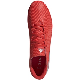 Chaussures de foot Adidas Nemeziz 19.4 FxG M F34393 rouge rouge 1
