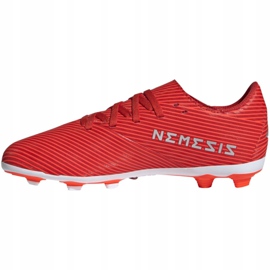 Chaussures de football Adidas Nemeziz 19.4 FxG Jr F99948 rouge rouge 2 Chaussures de football Adidas Nemeziz 19.4 FxG Jr F99948 rouge rouge 2