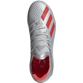 Chaussures de foot Adidas X 19.1 Fg Jr F35683 gris gris 2
