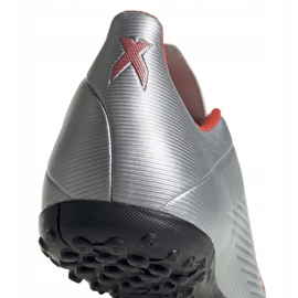 Chaussures de foot Adidas X 19.4 Tf M F35344 multicolore argent 2