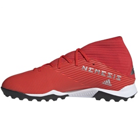 Chaussures de foot Adidas Nemeziz 19.3 Tf M F34427 rouge rouge 2 Chaussures de foot Adidas Nemeziz 19.3 Tf M F34427 rouge rouge 2