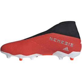 Chaussures de football Adidas Nemeziz 19.3 Ll Fg M F99997 rouge rouge 2 Chaussures de football Adidas Nemeziz 19.3 Ll Fg M F99997 rouge rouge 2