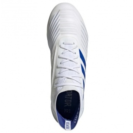 Chaussures de foot Adidas Predator 19.1 Sg M D98055 blanche blanche 2