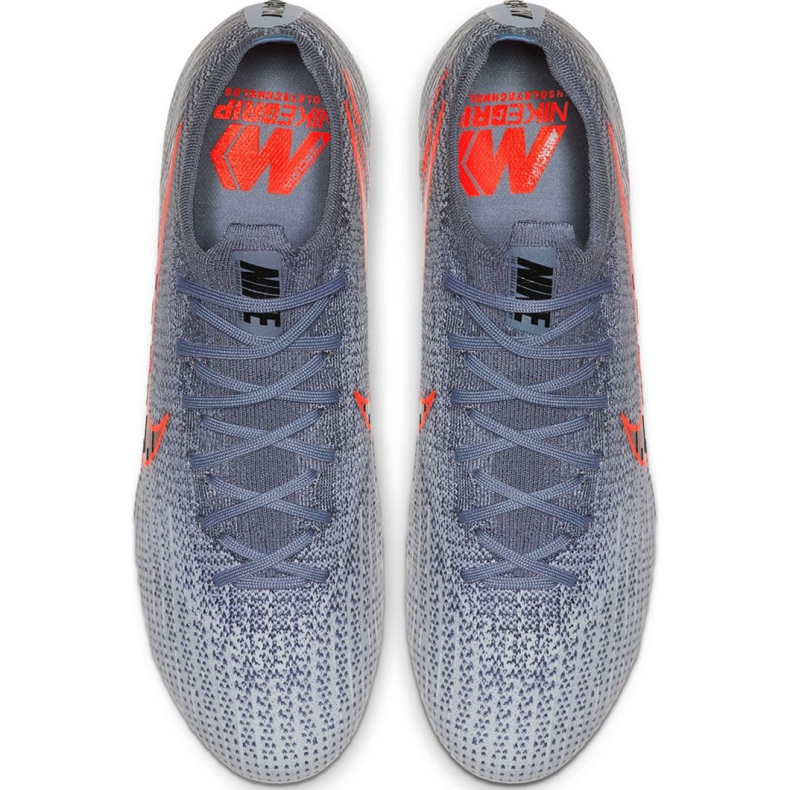 Chaussures de football Nike Mercurial Vapor 12 Elite Fg M AH7380-008 gris gris 1