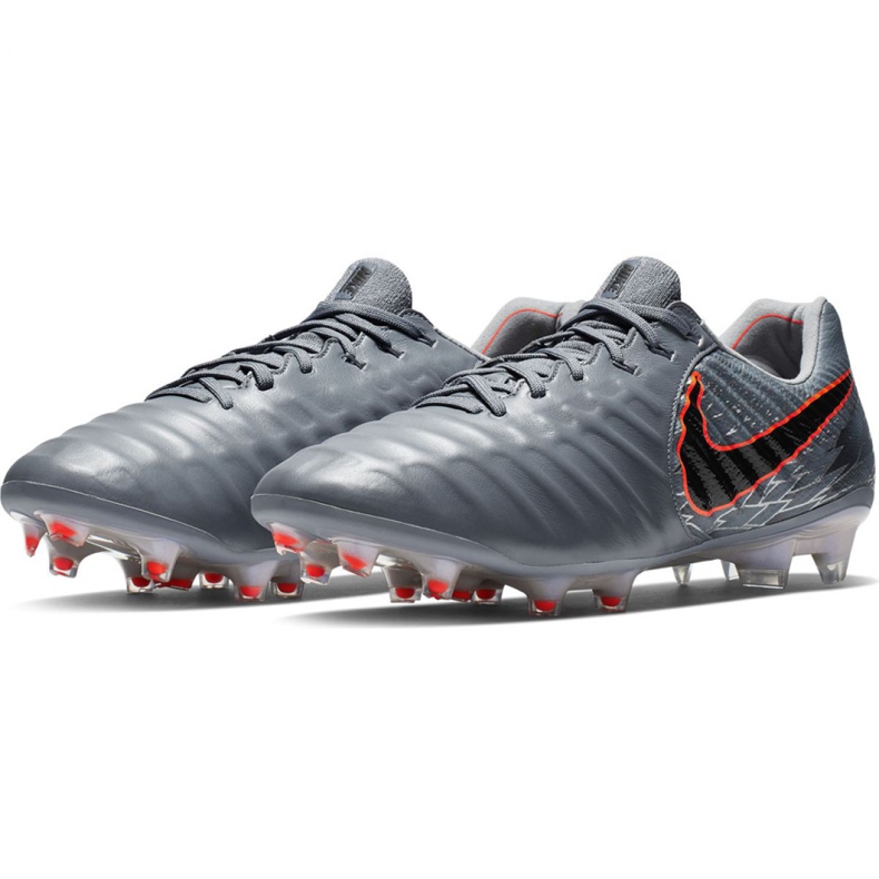 Chaussures de football Nike Tiempo Legend 7 Elite Fg M AH7238-408 gris gris 2