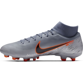 Chaussures de football Nike Mercurial Superfly 6 Academy FG / MG M AH7362-408 rouge gris 2