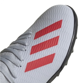 Chaussures de foot Adidas X 19.3 Tf Jr F35358 blanche blanche 3