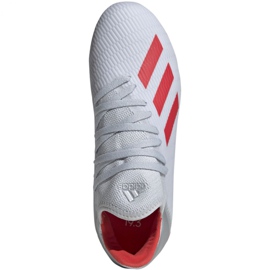 Chaussures de foot Adidas X 19.3 Fg Jr F35365 multicolore argent 2 Chaussures de foot Adidas X 19.3 Fg Jr F35365 multicolore argent 2