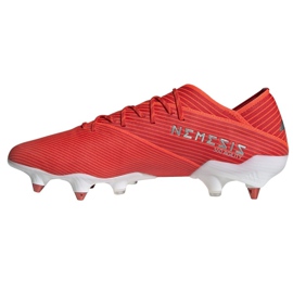 Chaussures de foot Adidas Nemeziz 19.1 Sg M F99855 rouge rouge 1