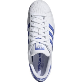 Chaussures Adidas Superstar M G27810 blanc 2