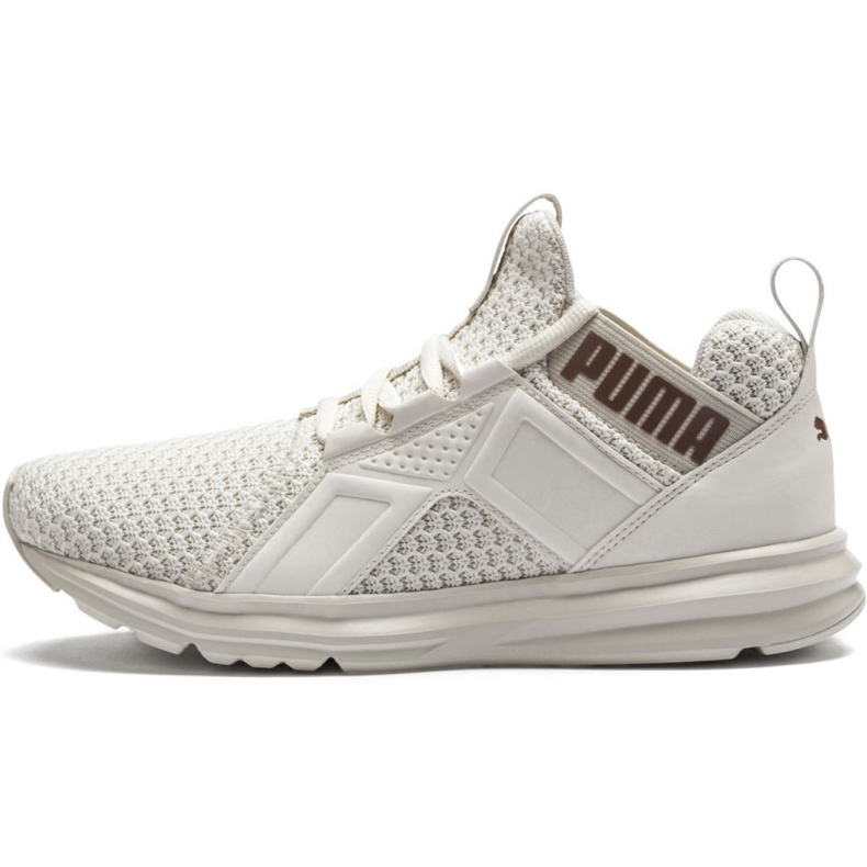Chaussures de course Puma Enzo Knit Nm Wn s Whisper W 192440 03 blanche gris 2 Chaussures de course Puma Enzo Knit Nm Wn s Whisper W 192440 03 blanche gris 2