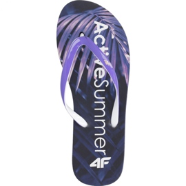 Chaussons 4f W H4L19-KLD004 30S bleu marine foncé multicolore 1