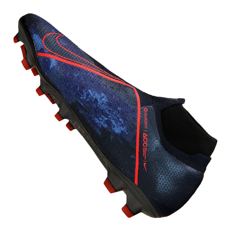 Nike Phantom Vsn Elite Df Fg M AO3262-440 chaussures de football bleu marine bleu marine 1