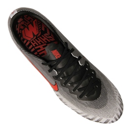 Chaussures de football Nike Vapor 12 Pro Njr Fg M AO3123-170 gris blanc 2