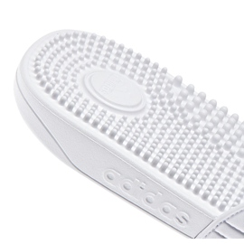 Chaussons Adidas Adissage M F35573 blanche 1 Chaussons Adidas Adissage M F35573 blanche 1