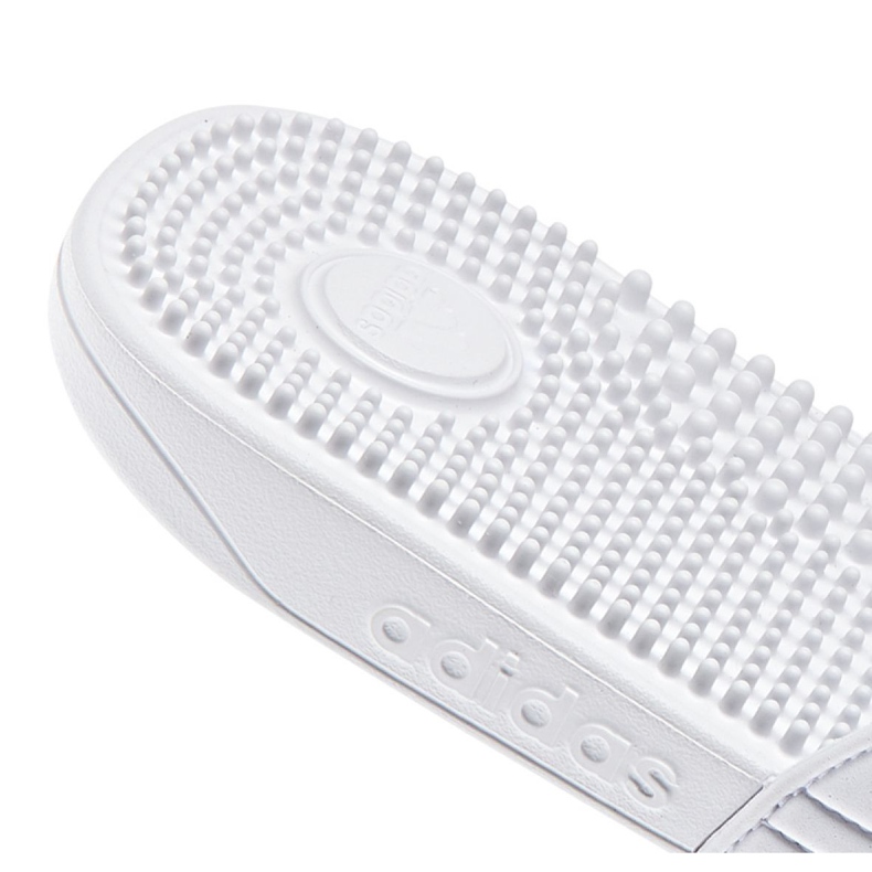 Chaussons Adidas Adissage M F35573 blanche 1 Chaussons Adidas Adissage M F35573 blanche 1