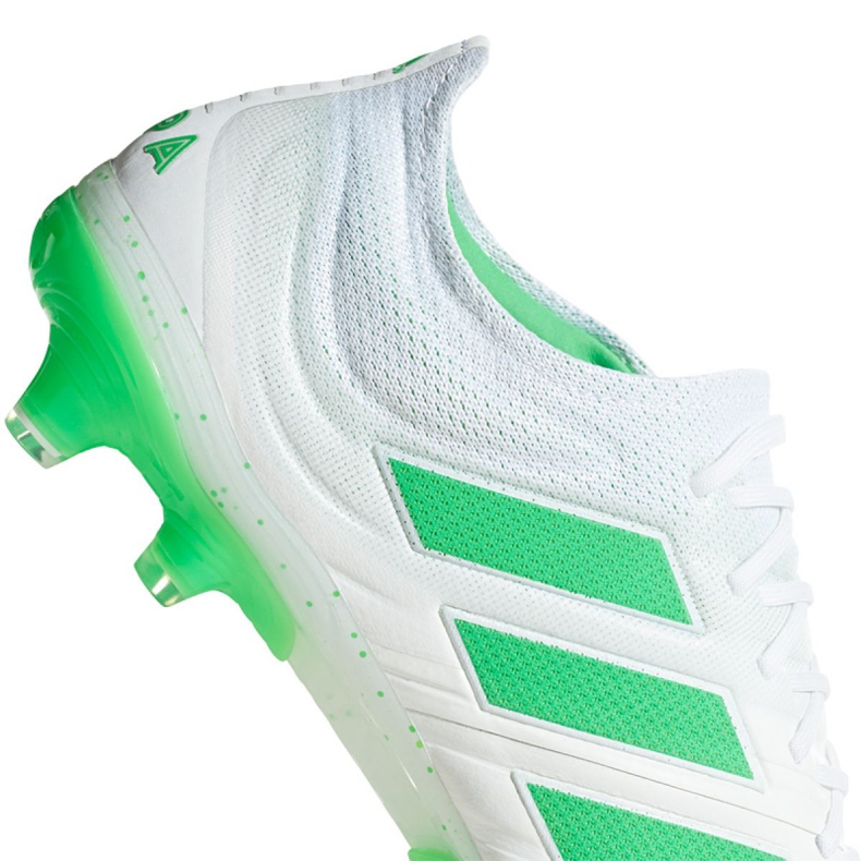 Chaussures de football Adidas Copa 19.1 Fg M BB9186 blanche blanche 1