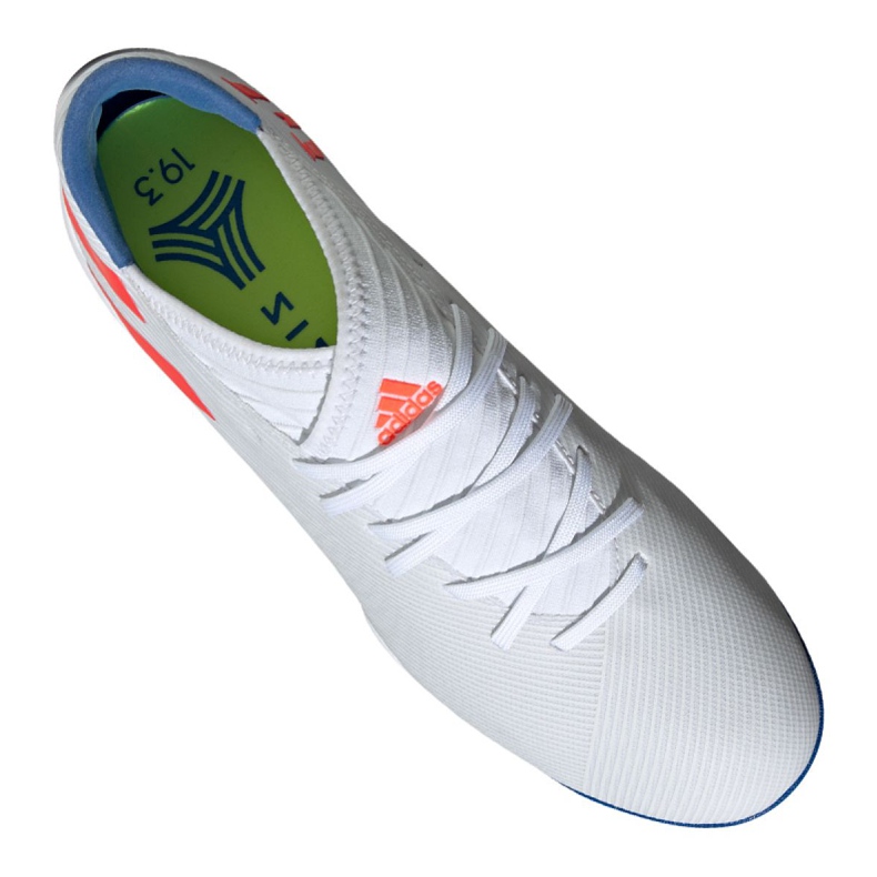 Chaussures de foot Adidas Nemeziz Messi 19.3 Tf M F34430 blanche blanche 1 Chaussures de foot Adidas Nemeziz Messi 19.3 Tf M F34430 blanche blanche 1
