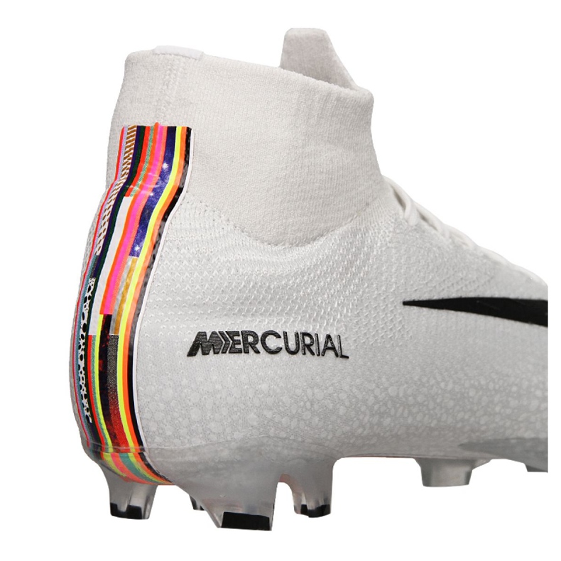 Chaussures de football Nike Superfly 6 Elite Fg M AJ3547-009 blanche blanche 2