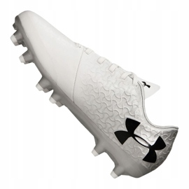 Under Armour Magnetico Select Fg Jr 3000122-100 chaussures de football multicolore blanc 1