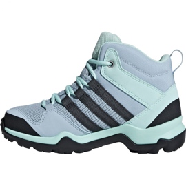Chaussures adidas Terrex AX2R Mid Cp Jr BC0672 bleu 1