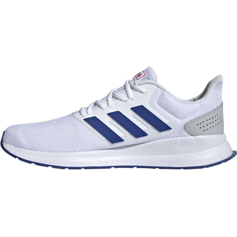 Chaussures de course adidas Runfalcon M EF0148 blanc bleu 1