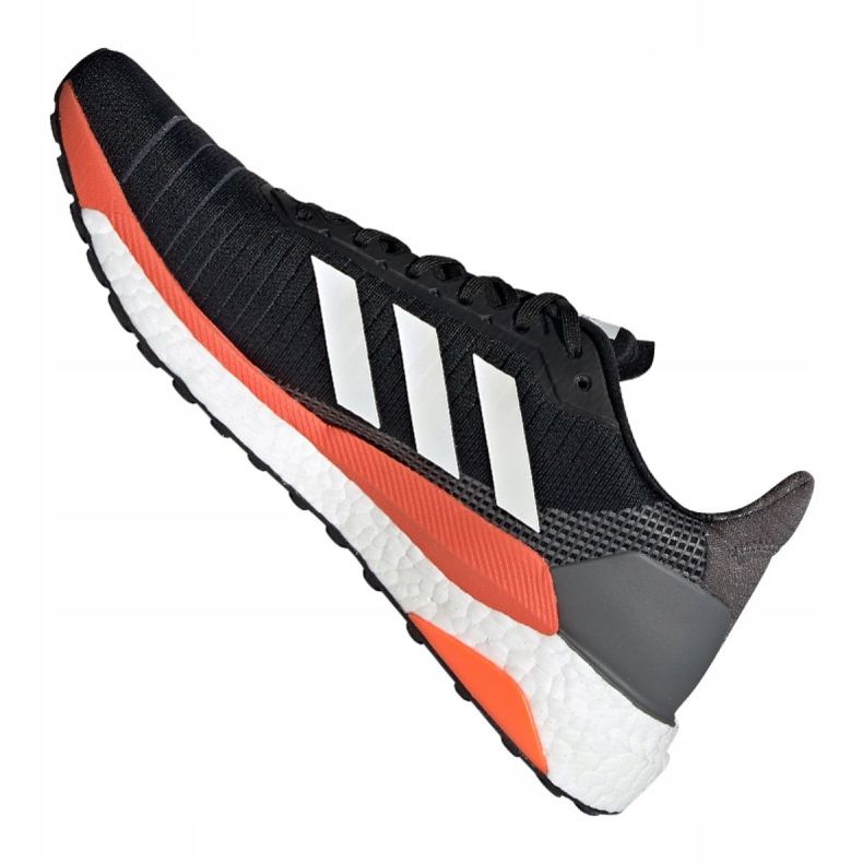 Chaussures de course adidas Solar Glide 19 M G28062 noir gris 2
