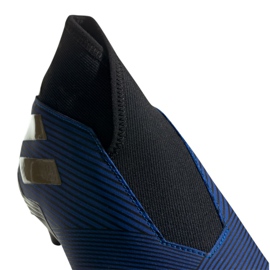 Chaussures de foot Adidas Nemeziz 19.3 Ll Fg M EF0373 bleu marine bleu 2