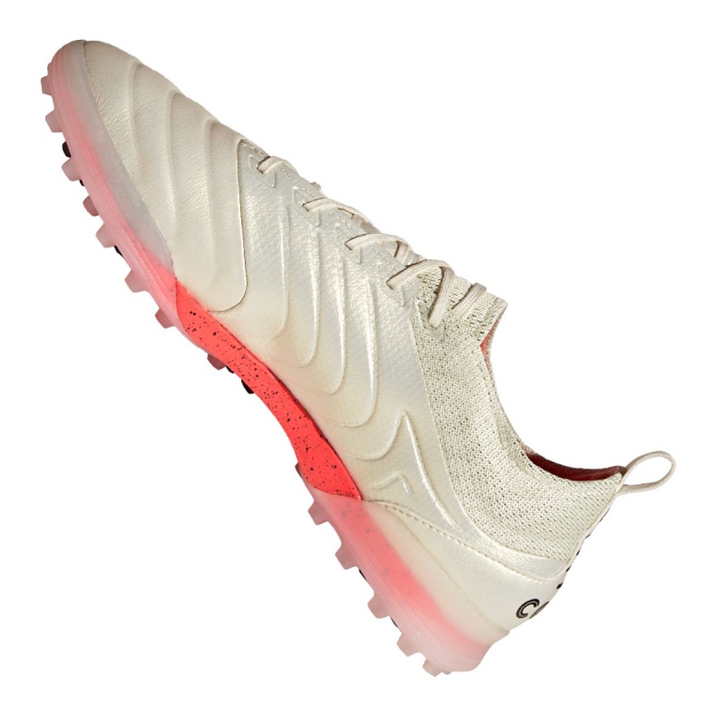 Chaussures de football Adidas Copa 19.1 Tf M BC0563 blanc beige 1