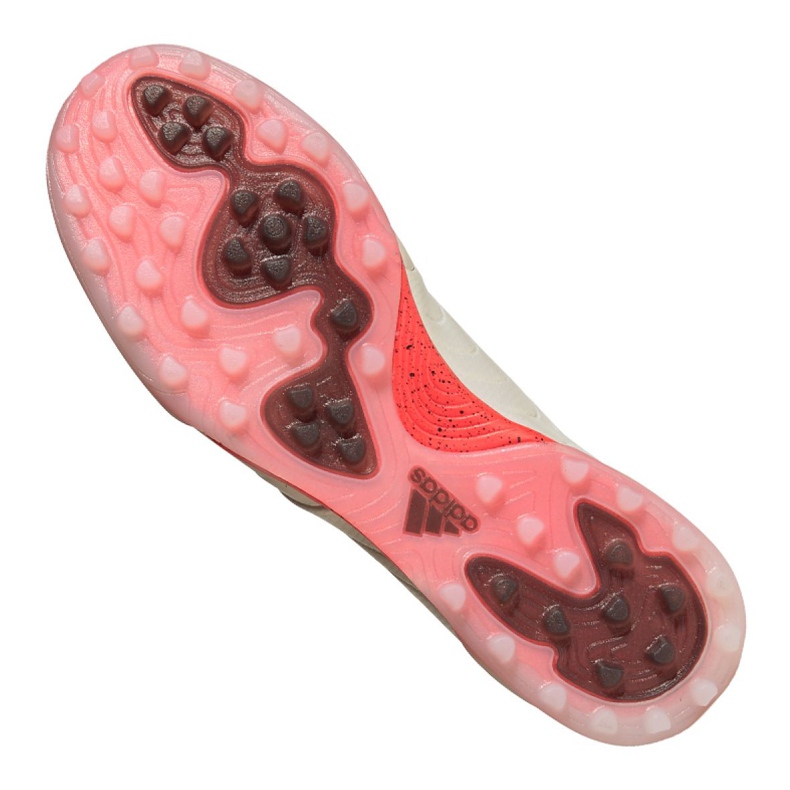 Chaussures de football Adidas Copa 19.1 Tf M BC0563 blanche beige 2