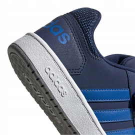 Chaussures Adidas Hoops 2.0 Cmf C Jr EE9000 bleu marine 1