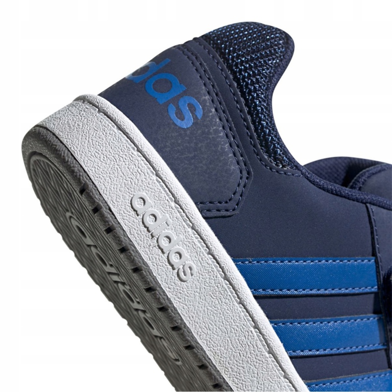 Chaussures Adidas Hoops 2.0 Cmf C Jr EE9000 bleu marine 1