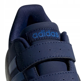 Chaussures Adidas Hoops 2.0 Cmf C Jr EE9000 bleu marine 2