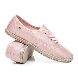 Balada SNEAKERS Légères, Espadrilles rose 1