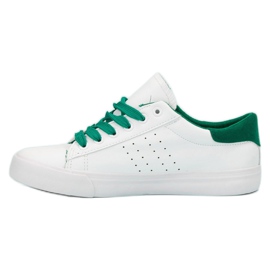 SHELOVET Baskets à lacets blanc 1