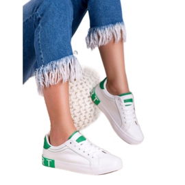 SHELOVET Baskets élégantes blanc 1