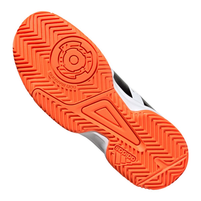 Chaussures de handball Adidas Stabil Jr F33830 multicolore gris 2