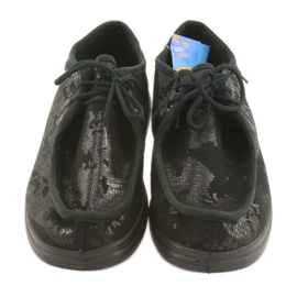 Chaussures femme Befado pu 871D008 le noir gris 3 Chaussures femme Befado pu 871D008 le noir gris 3