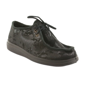 Chaussures femme Befado pu 871D008 le noir gris 1