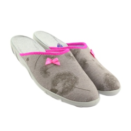Chaussons Befado 235d162 gris rose 4