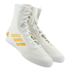 Chaussures de boxe Adidas Box Hog Plus blanc 4