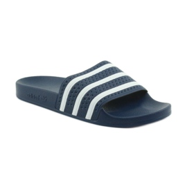 Chaussons Adidas Adilette bleu marin 1
