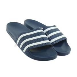 Chaussons Adidas Adilette bleu marine 4