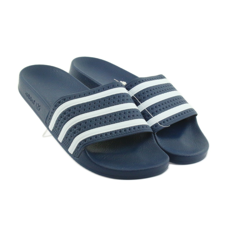Chaussons Adidas Adilette bleu marine 4