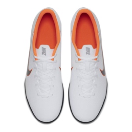 Nike Mercurial Vapor 12 Club Tf M AH7386-107 chaussures de football blanc blanc 1