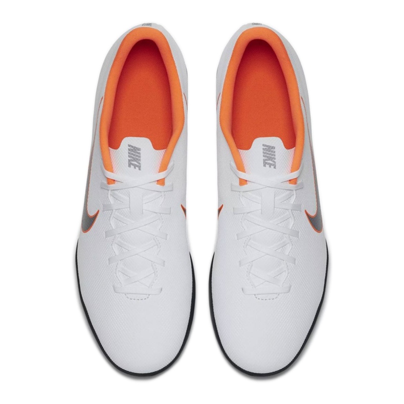 Nike Mercurial Vapor 12 Club Tf M AH7386-107 chaussures de football blanc blanc 1